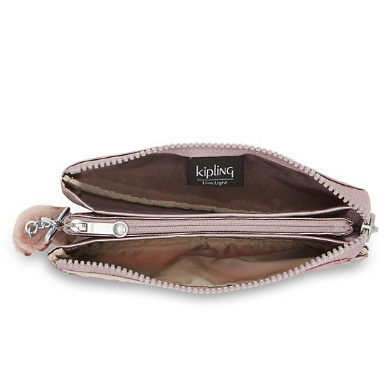 Kipling Creativity Large Klassiska Pouch Väska Lila Rosa | SE 1139EB